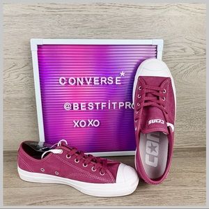 🦋Converse Jack Purcell Pro Shoes Mesa Rose/White
